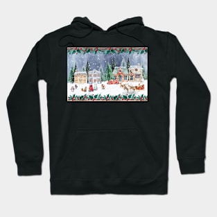 Animal Friends' Christmas Hoodie